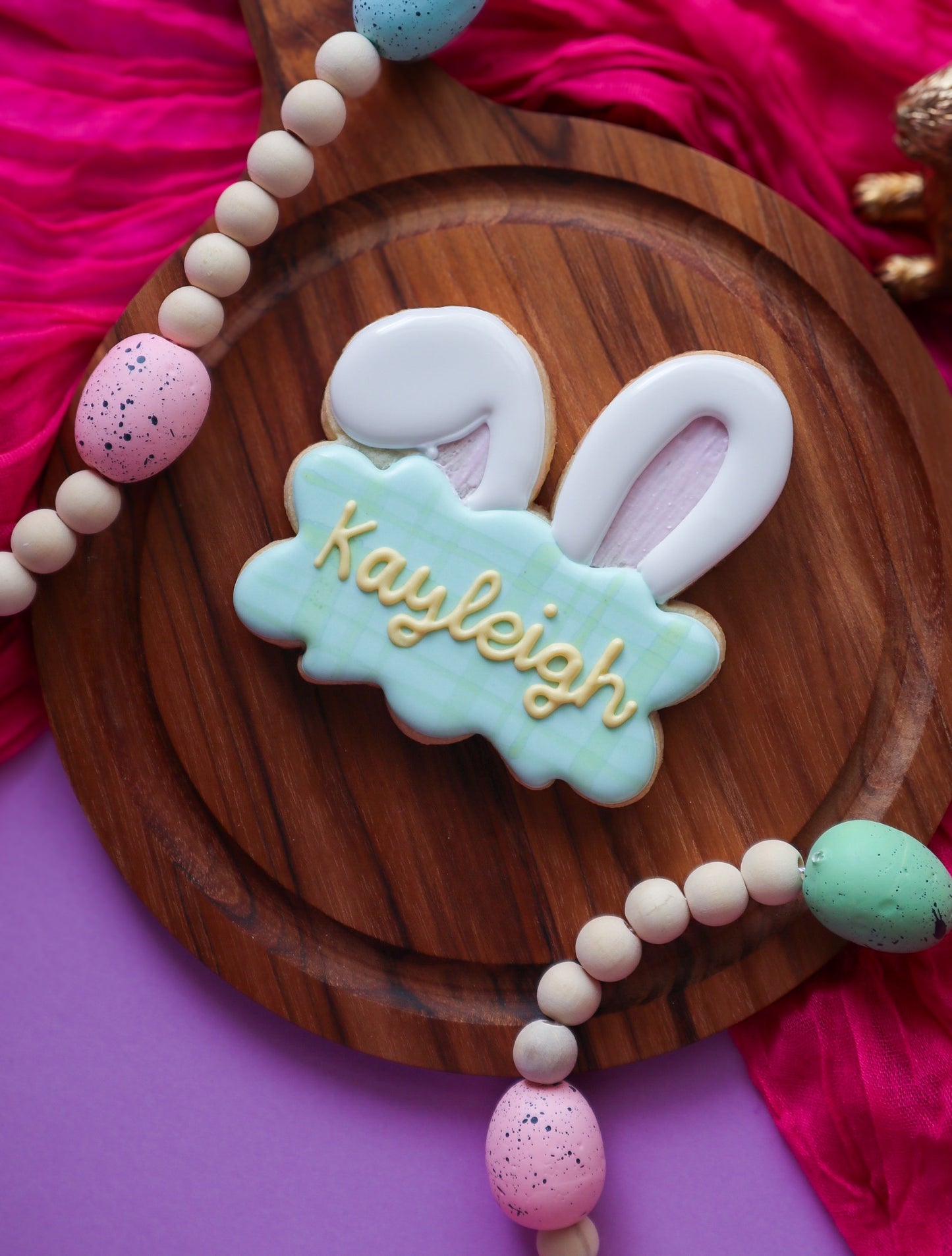 Bunny Name Plaque